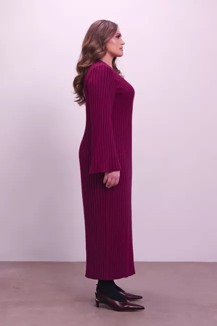 Платье лапша с v-вырезом