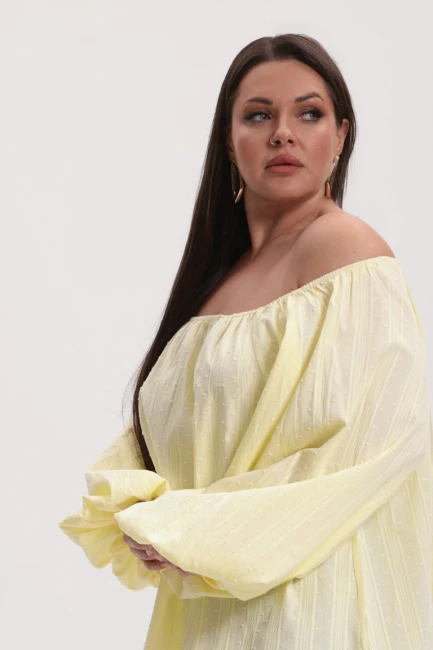 Блузка в стиле кантри с английской вышивкой – фото – Plus Size 50–64 – Моно-Стиль