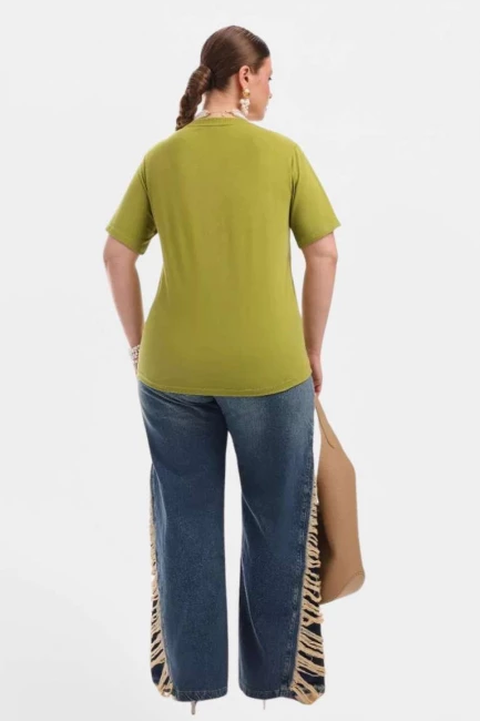 Джинсы палаццо в стиле гранж – фото – Plus Size 50–64 – Моно-Стиль