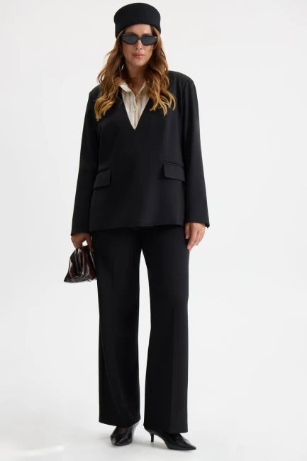 Жакет без застежки – фото – Plus Size 50–64 – Моно-Стиль