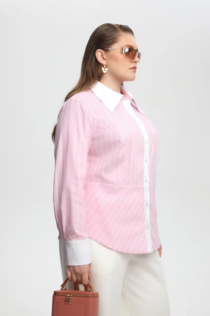 Рубашка бар с принтом райе