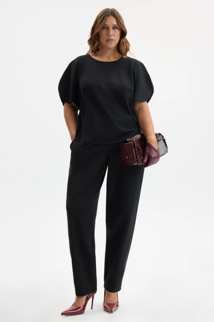 Блузка из джерси – фото – Plus Size 50–64 – Моно-Стиль
