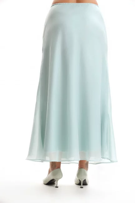 Юбка из тенселя на подкладке