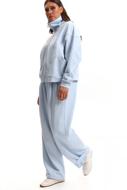 Свитшот с цельнокроеным рукавом и палаццо