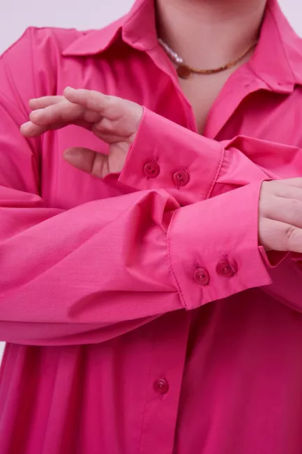 Рубашка relaxed fit из хлопка