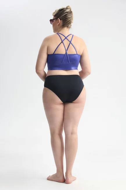 Топ бра фиолетового цвета с утягивающим эффектом