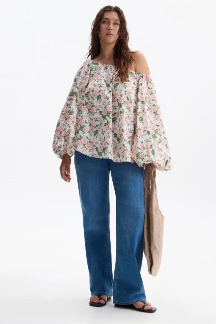Джинсы straight в стиле 5 карманов – фото – Plus Size 50–64 – Моно-Стиль