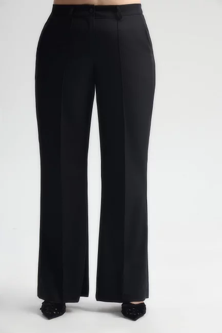 Черные брюки буткат на рост 174