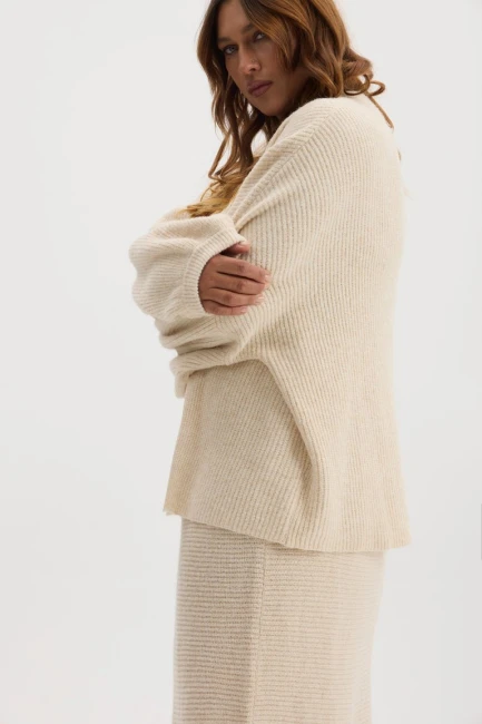 Кардиган вязаный из мягкой шерсти – фото – Plus Size 50–64 – Моно-Стиль