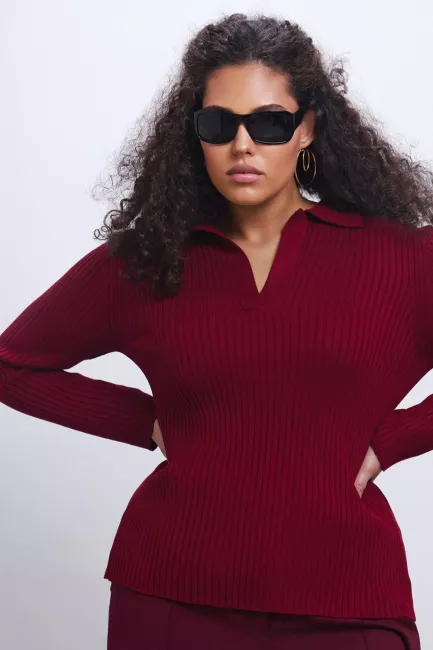 Джемпер поло лапша