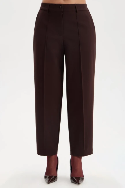 Брюки сигареты из джерси – фото – Plus Size 50–64 – Моно-Стиль