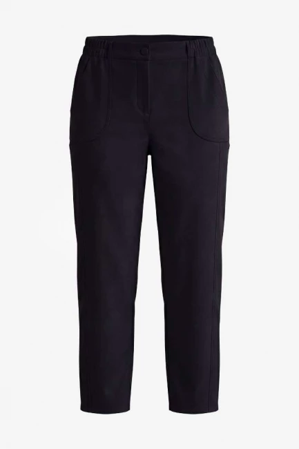 Брюки прямые из хлопка – фото – Plus Size 50–64 – Моно-Стиль