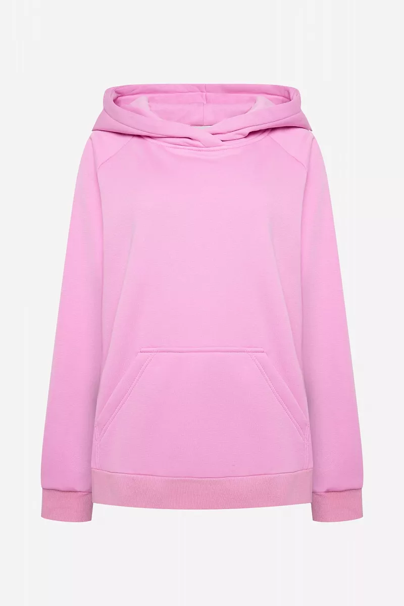 Худи с карманом кенгуру на флиссе