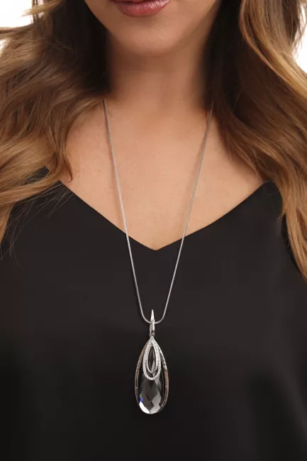 Топ с асимметричным низом и кружевом