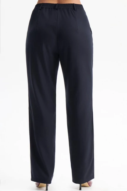 Брюки классические из костюмной ткани – фото – Plus Size 50–64 – Моно-Стиль