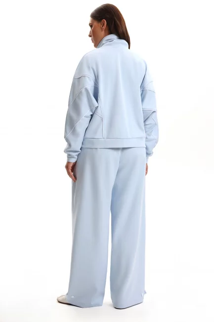 Свитшот с цельнокроеным рукавом и палаццо