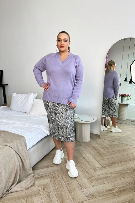 Джемпер Лима лавандовый