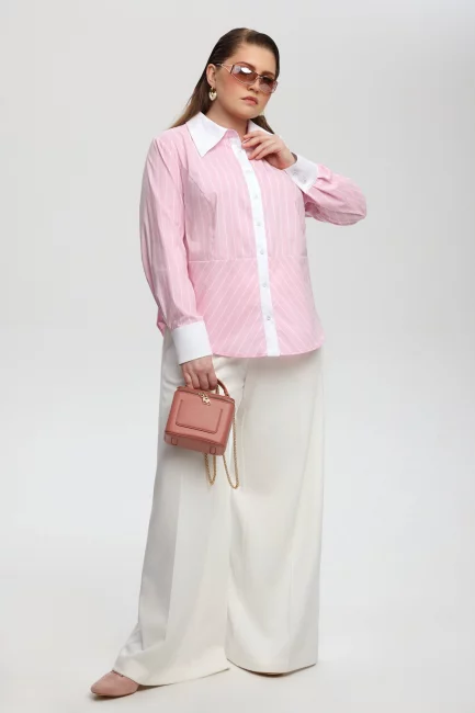 Рубашка бар с принтом райе