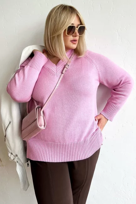 Джемпер Лима розовый