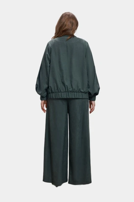 Брюки палаццо с тач-эффектом – фото – Plus Size 50–64 – Моно-Стиль