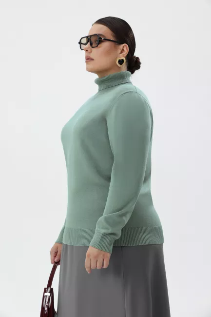 Бадлон из смесовой вязаной вискозы