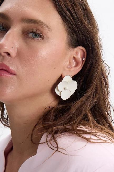 Серьги Клевер в ассортименте – фото – Plus Size 50–64 – Моно-Стиль