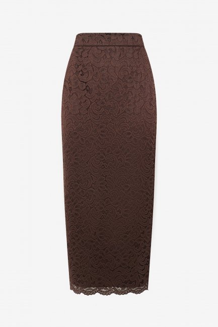 Юбка карандаш из кружева на подкладке