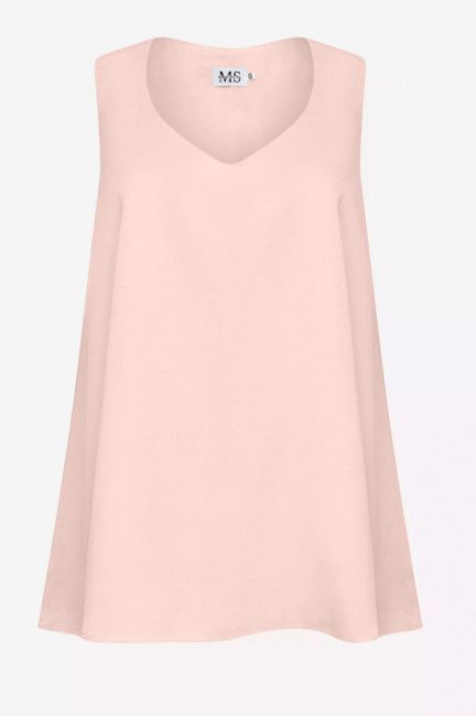 Топ из поливискозного шелка