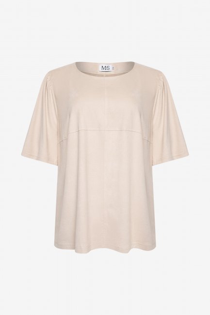 Блузка из экозамши