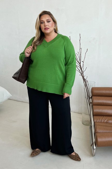 Джемпер Лима зеленый