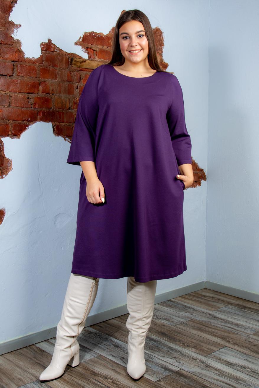 Платье Крит фиолетовый