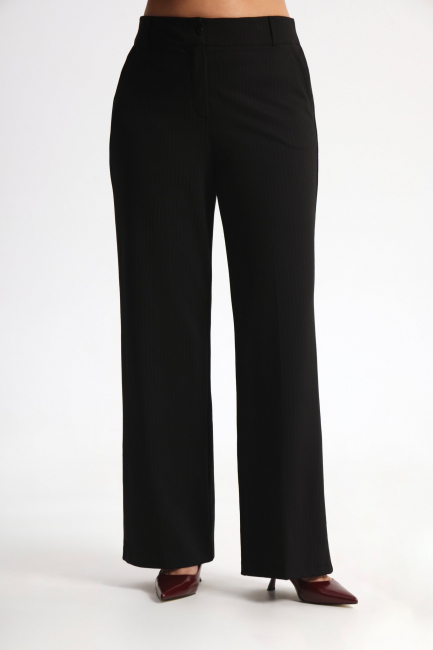 Брюки из джерси с принтом