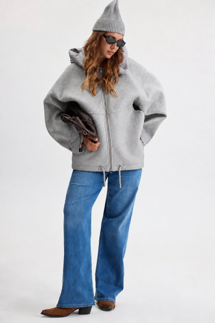 Джинсы straight в стиле 5 карманов – фото – Plus Size 50–64 – Моно-Стиль