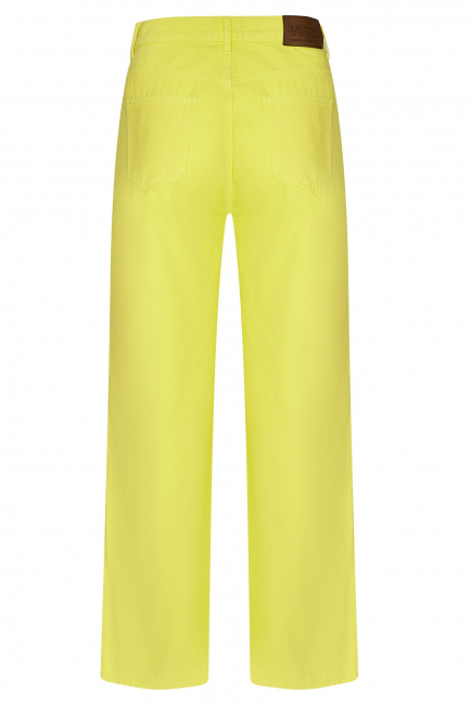 Джинсы палаццо с акцентными пуговицами