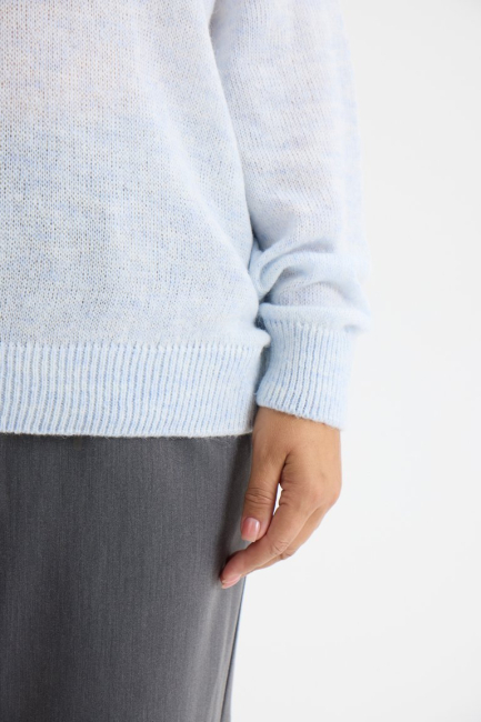 Пуловер из шерсти альпаки – фото – Plus Size 50–64 – Моно-Стиль