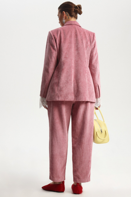 Брюки бананы из вельвета