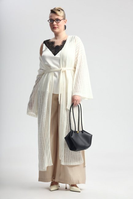 Широкие брюки из тенселя