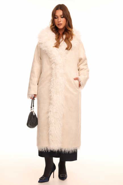 Двусторонняя дубленка penny lane в стиле бохо