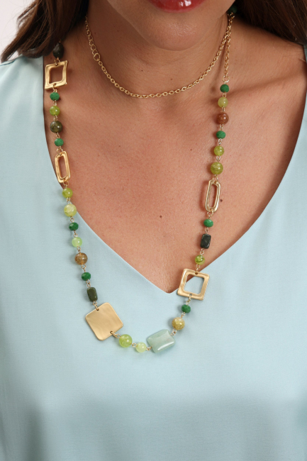 Ожерелье Хризолит ассортимент