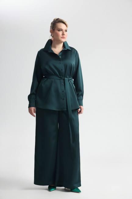 Блузка из шелковой поливискозы