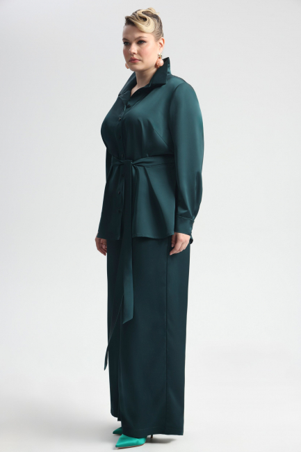 Блузка из шелковой поливискозы