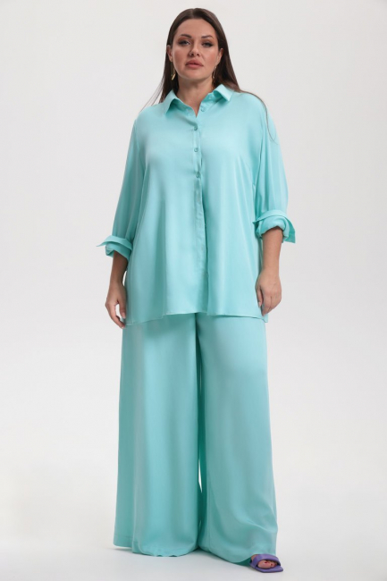 Блузка из вискозы – фото – Plus Size 50–64 – Моно-Стиль