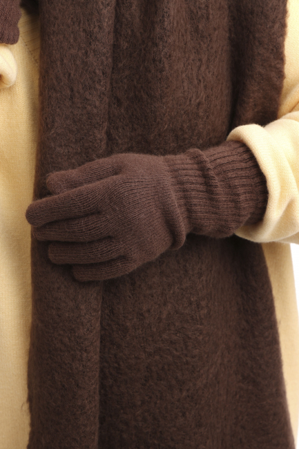 Перчатки с добавлением шерсти норки в ассортименте