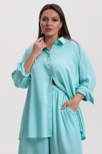 Блузка из вискозы – фото – Plus Size 50–64 – Моно-Стиль