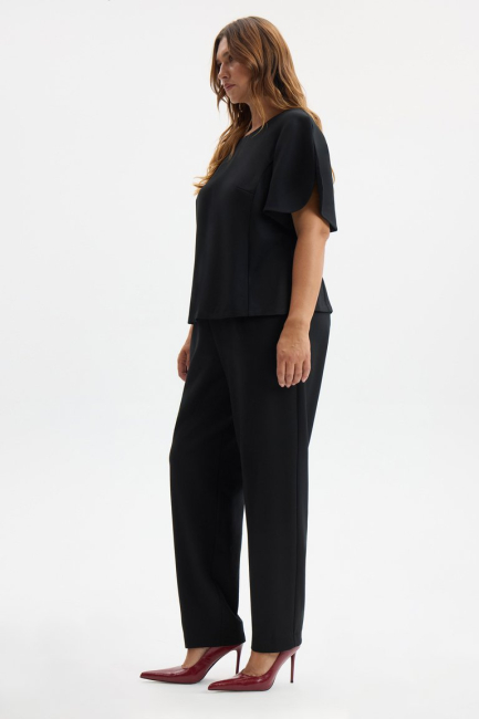 Блузка из джерси – фото – Plus Size 50–64 – Моно-Стиль