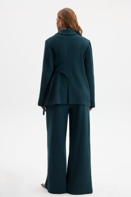 Жакет с боковым запа́хом из джерси – фото – Plus Size 50–64 – Моно-Стиль