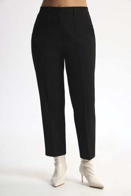 Брюки дудочки из смесовой шерсти