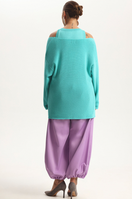 Брюки баллоны на резинке