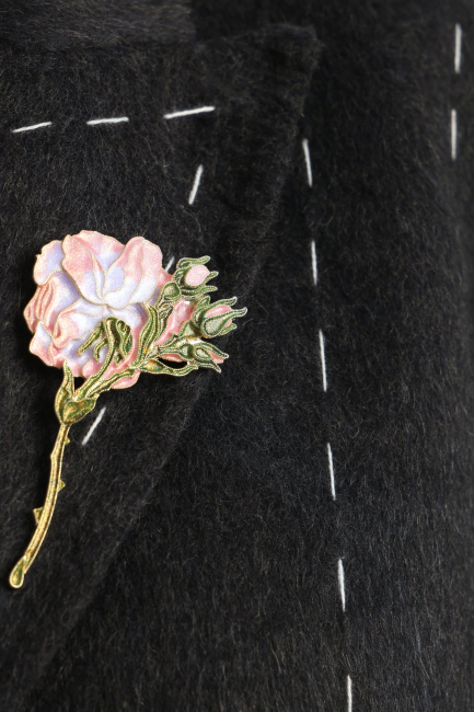 Брошь Георгин ассорти