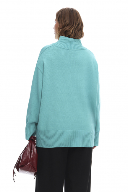 Черные палаццо из смесовой шерсти